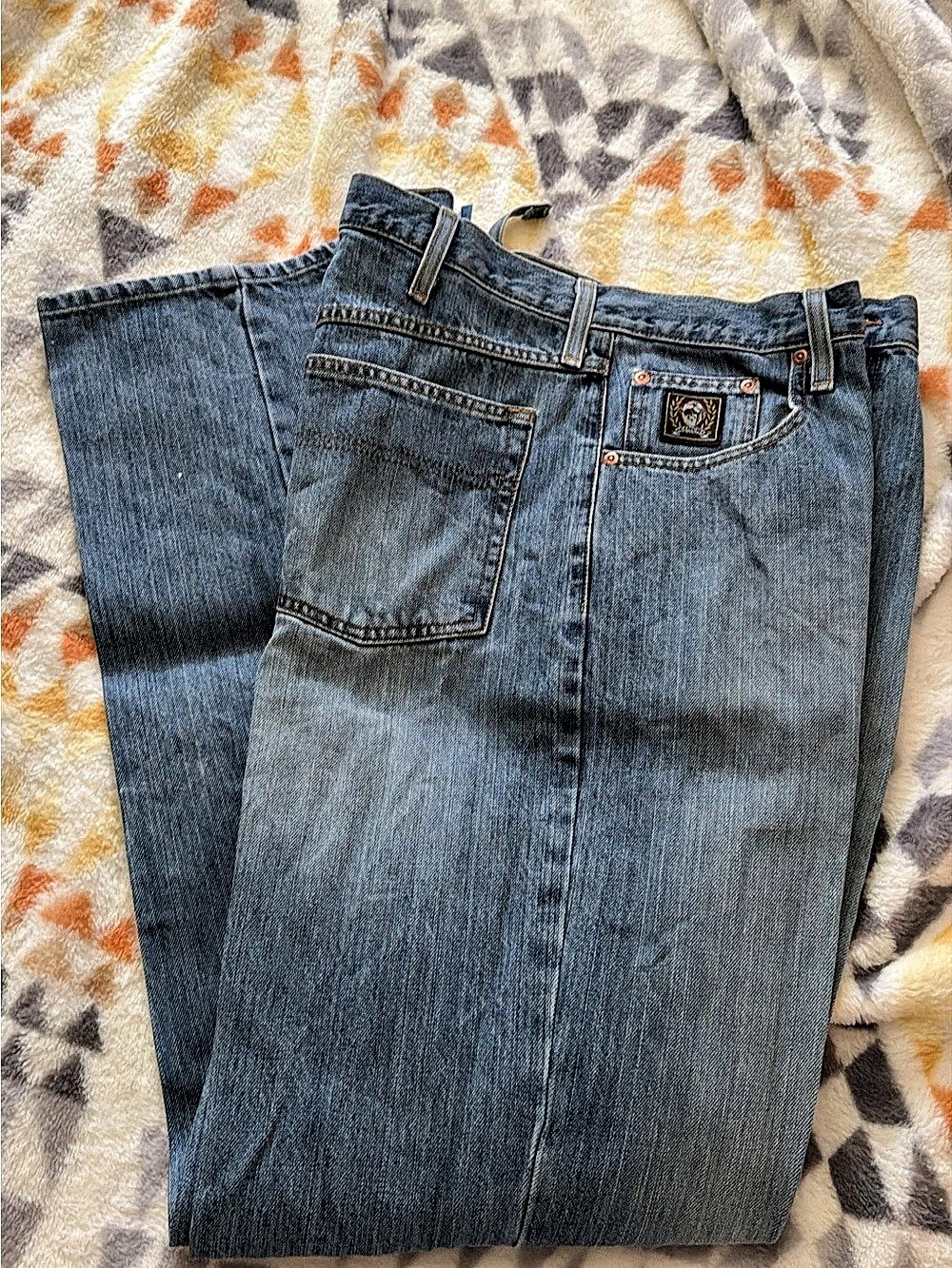 Cinch Men's Blue Relaxed Jeans